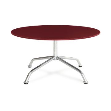 Haefeli Gartenloungetisch Embru-Weinrot-80 cm