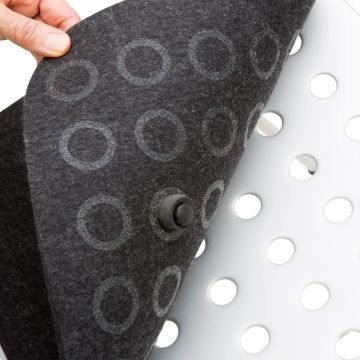 Sitz- und Rückenfilz zu Coray Stuhl Seledue