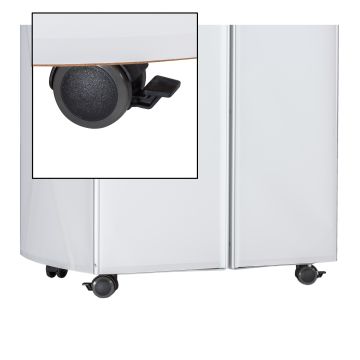  Lenkrollen Folien-Schrank